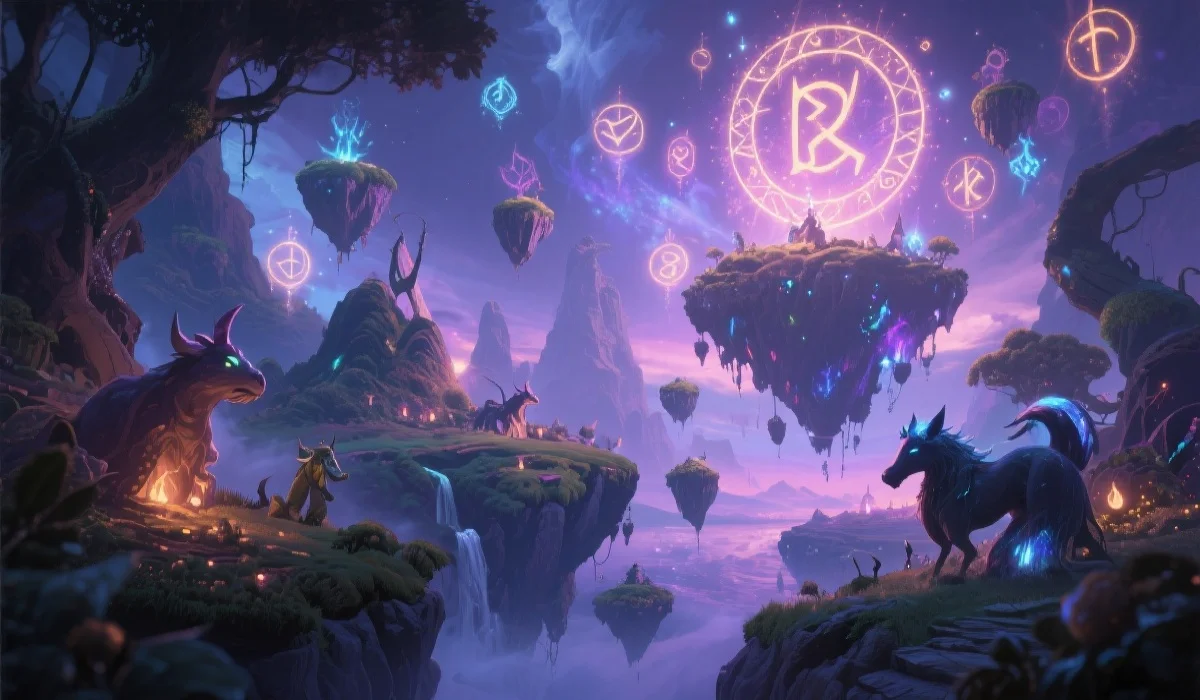 奇幻游戏世界场景